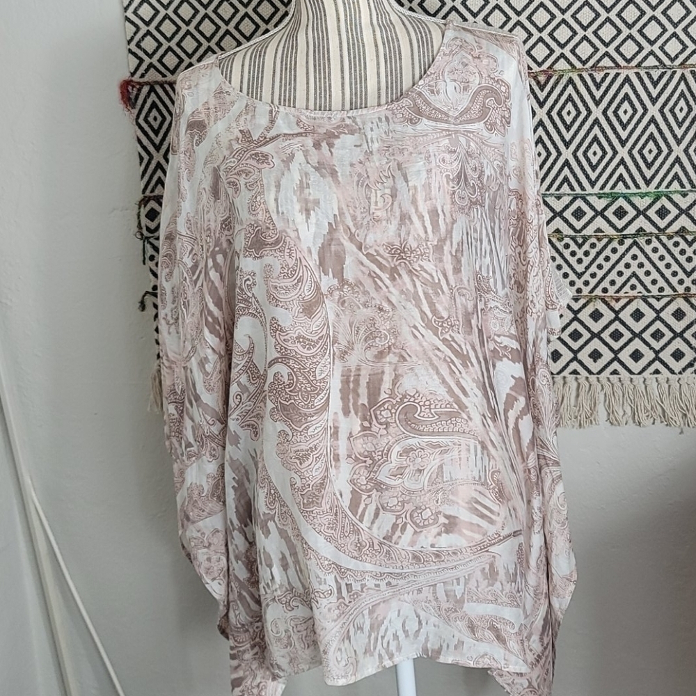 Chico's Printed Blouse - Picture 3 of 7
